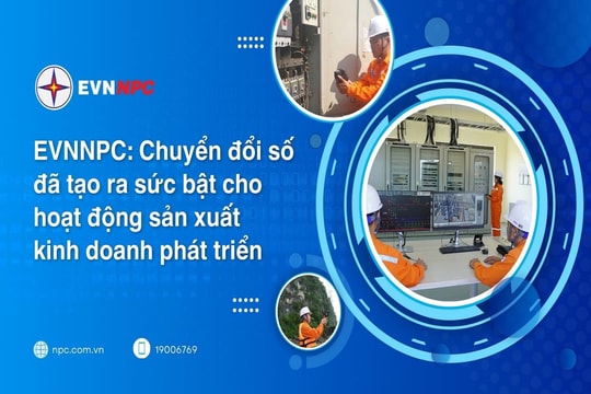 EVNNPC – Tiên phong chuyển đổi số, nâng cao chất lượng phục vụ khách hàng