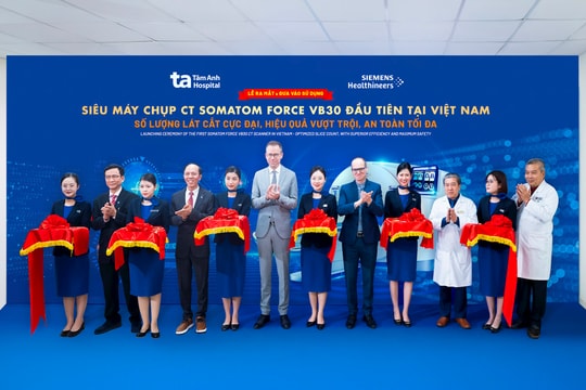 Bệnh viện Đa khoa Tâm Anh sở hữu siêu máy chụp CT 100.000 lát cắt duy nhất tại Việt Nam