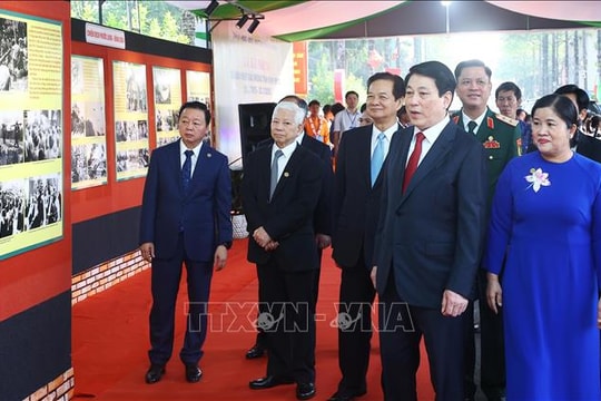 Chủ tịch nước Lương Cường: Bình Phước là minh chứng cho ý chí, khát vọng phát triển không ngừng