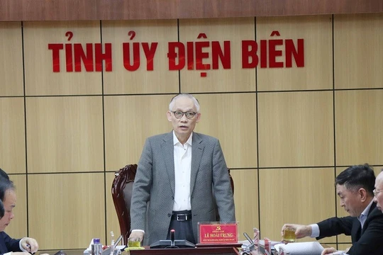 Đoàn kiểm tra của Bộ Chính trị, Ban Bí thư thông qua dự thảo báo cáo kiểm tra đối với Tỉnh ủy Điện Biên