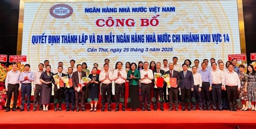 Công bố quyết định thành lập Ngân hàng Nhà nước chi nhánh khu vực 14