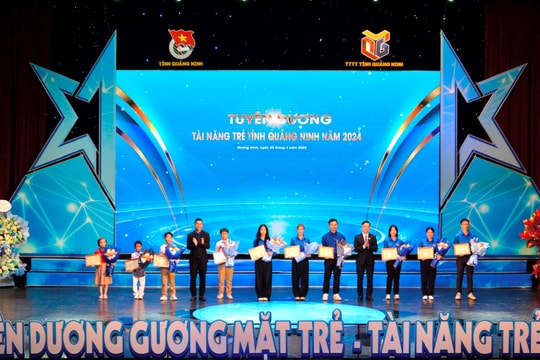Quảng Ninh tuyên dương 29 gương mặt trẻ tiêu biểu