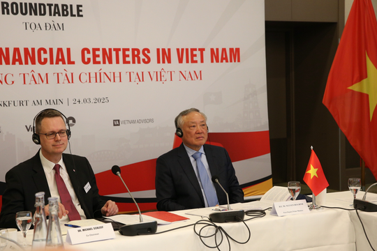 Việt Nam kêu gọi doanh nghiệp Đức đầu tư vào Trung tâm tài chính Quốc tế