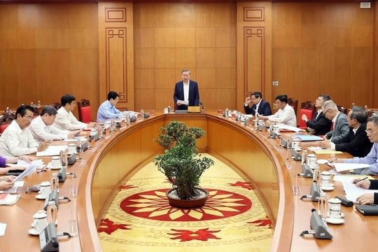 Tổng Bí thư Tô Lâm chủ trì Phiên họp Tiểu ban Nhân sự Đại hội XIV của Đảng