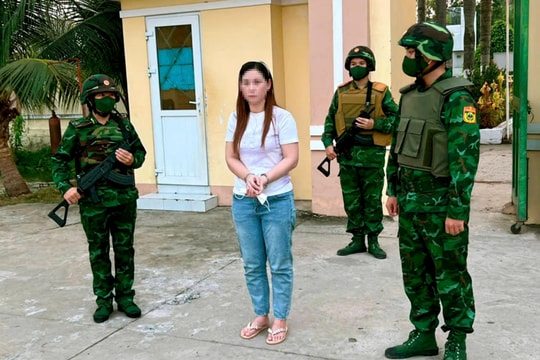 Đối tượng truy nã bị bắt giữ tại biên giới Long An