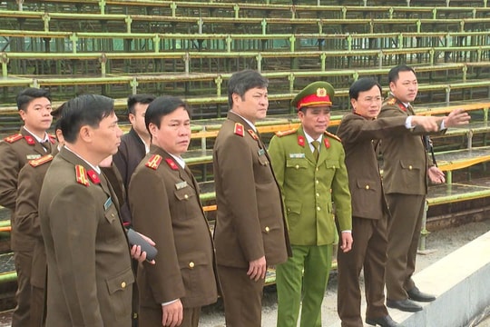 Bảo đảm an ninh trật tự lễ khai mạc năm du lịch Quốc gia – Huế 2025