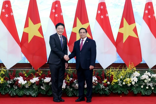 Đưa hợp tác Việt Nam - Singapore trở thành điển hình hợp tác trong khu vực