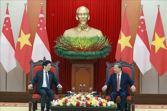 Thủ tướng Singapore kết thúc tốt đẹp chuyến thăm chính thức Việt Nam