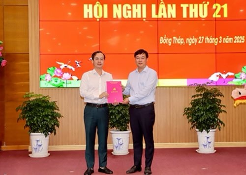 Ông Trần Trí Quang giữ chức Phó Bí thư Tỉnh ủy Đồng Tháp