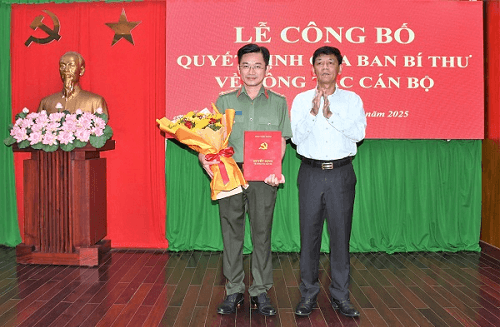 Sóc Trăng công bố quyết định của Ban Bí thư về công tác cán bộ
