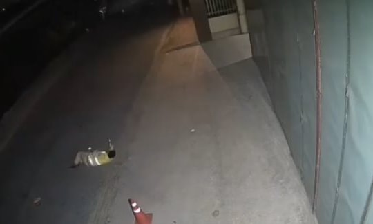 Một cán bộ CSGT bị chấn thương nặng khi đang làm nhiệm vụ