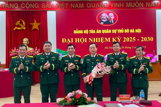 Đảng bộ Tòa án Quân sự Thủ đô Hà Nội tổ chức thành công Đại hội nhiệm kỳ 2025 – 2030