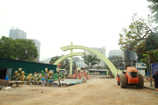 Hà Nội: Công viên Cầu Giấy chuẩn bị "khoác áo" mới