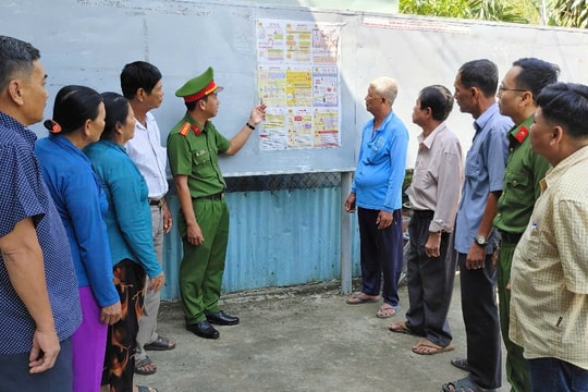 Mô hình công an hai cấp vận hành thông suốt, hợp lòng nhân dân