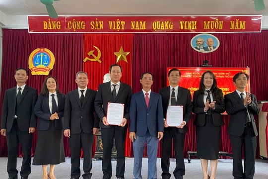 Lễ công bố quyết định thành lập Đảng bộ TAND TP Huế