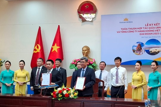 Tỉnh Bình Thuận ký kết hợp tác toàn diện với Vietnam Airlines
