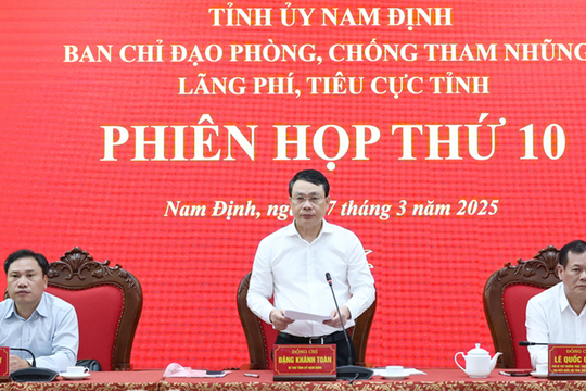 Nam Định đã xét xử 4 vụ với 26 bị cáo liên quan đến nhóm tội tham nhũng