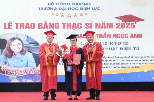 Cột mốc vinh quang và khởi đầu mới của sinh viên tốt nghiệp Trường Đại học Điện lực