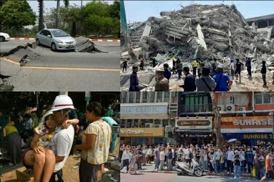 Chưa ghi nhận thông tin người Việt bị ảnh hưởng trong trận động đất ở Myanmar