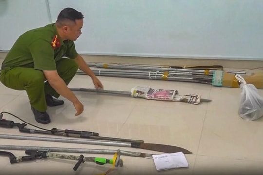 Hơn 50 thanh niên dùng hung khí hỗn chiến trên Quốc lộ 1A