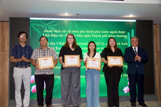 Ghi nhận đóng góp của các tổ chức Phi Chính phủ nước ngoài