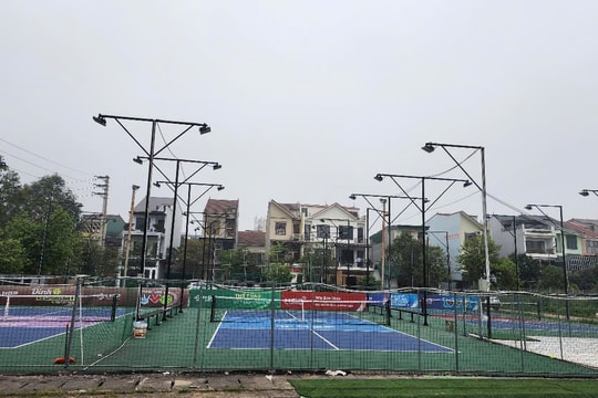 Xử phạt 170 triệu đồng vì xây dựng sân Pickleball không đúng quy hoạch