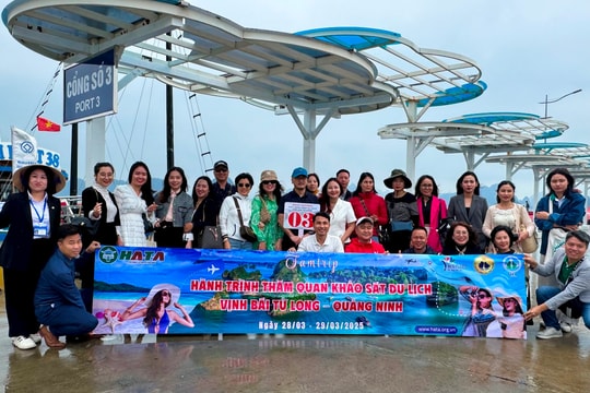 Chính thức khai trương du lịch vịnh Bái Tử Long