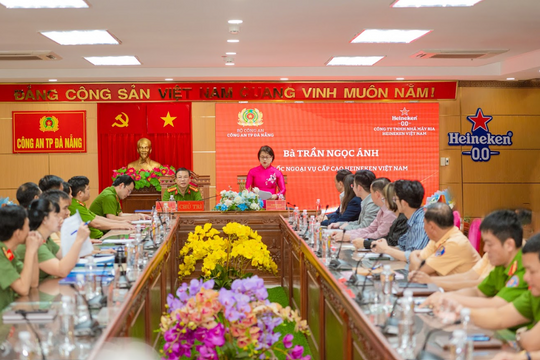Heineken Việt Nam ký biên bản ghi nhớ cùng Công an Thành phố Đà Nẵng thúc đẩy văn hóa 'Uống có trách nhiệm'