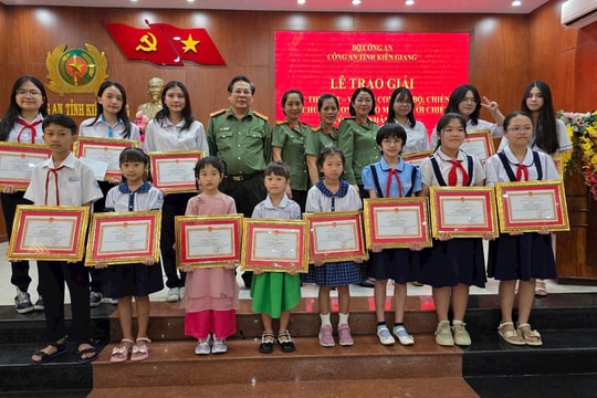 Kiên Giang với cuộc thi “Con yêu bố mẹ - Người chiến sĩ Công an nhân dân”