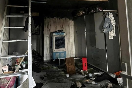 Hà Nội: Cháy nhà trọ ở Hoài Đức, bé trai 2 tuổi tử vong