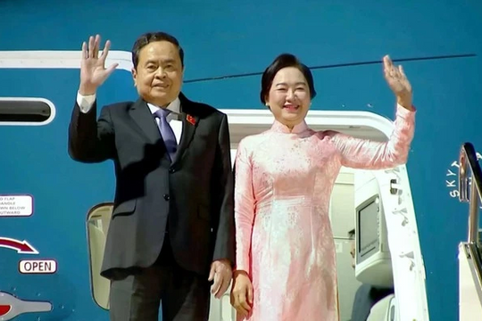 Chủ tịch Quốc hội Trần Thanh Mẫn lên đường tham dự Đại hội đồng IPU-150, thăm chính thức Uzbekistan và Armenia