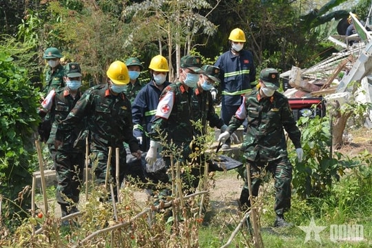Lực lượng cứu hộ Việt Nam tìm thấy thêm 2 nạn nhân vụ động đất tại Myanmar