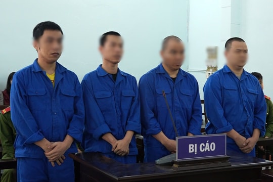 Tổ chức sử dụng ma túy, 4 bị cáo lĩnh hơn 28 năm tù