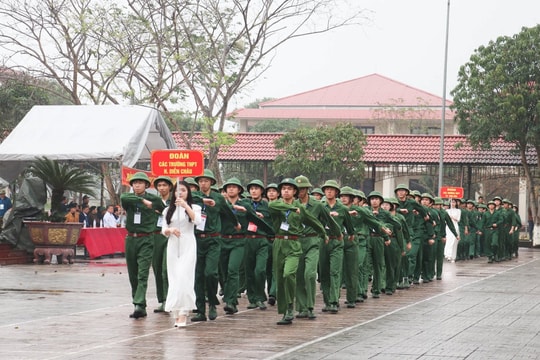 Nghệ An trao giải Hội thi giáo dục quốc phòng với học sinh