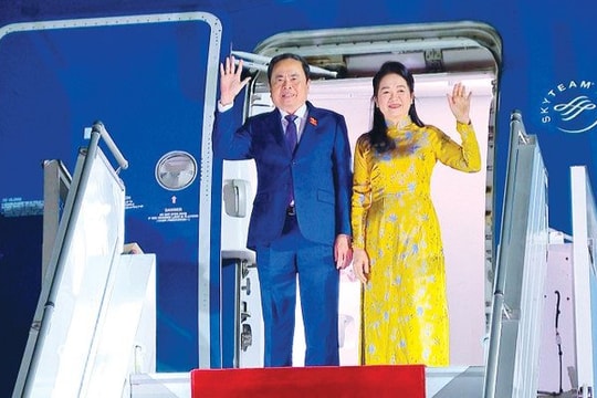 Chủ tịch Quốc hội Trần Thanh Mẫn và Phu nhân bắt đầu thăm chính thức Armenia