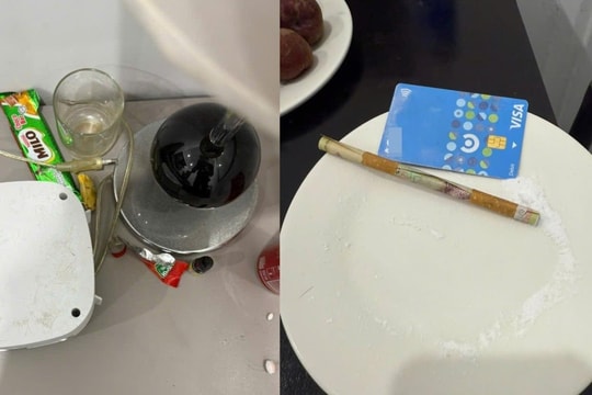 Nhóm nam nữ mở “tiệc” ma túy trong căn hộ thuê