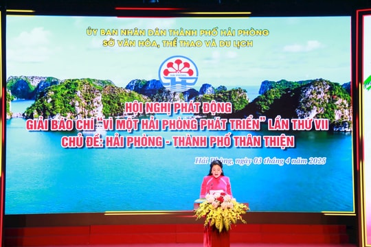Phát động Giải báo chí “Vì một Hải Phòng phát triển”