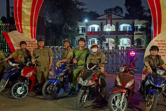 ​Công an Bình Dương ra quân trấn áp tội phạm bảo vệ đại lễ 30/4