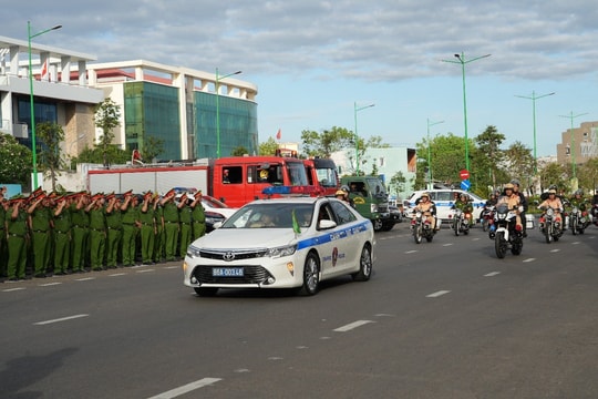 Công an tỉnh Bình Thuận ra quân tấn công trấn áp tội phạm