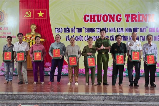 Cục C10 (Bộ Công an) tổ chức nhiều hoạt động ý nghĩa tại Kiên Giang