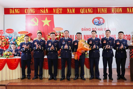 Đảng bộ Hải đội 401 tổ chức Đại hội thành công