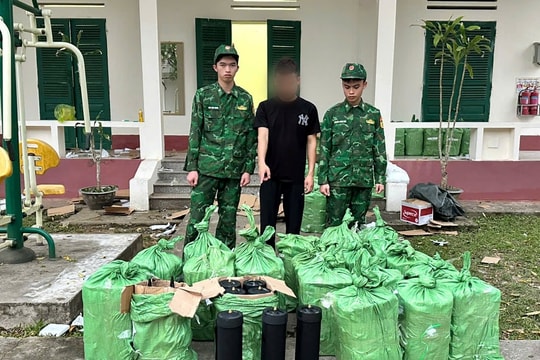 Bắt vụ vận chuyển khí cười số lượng lớn