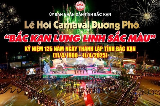 ​Bắc Kạn tổ chức lễ hội Carnaval đường phố mừng 125 năm thành lập tỉnh