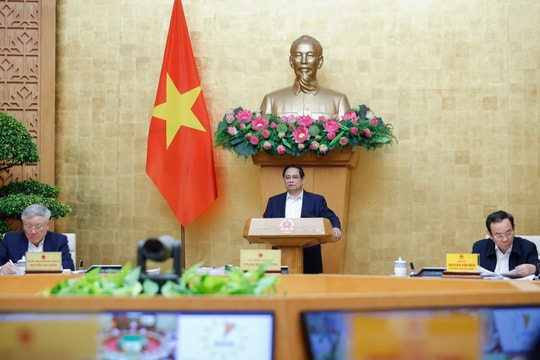 Thủ tướng chủ trì phiên họp thường kỳ và Hội nghị trực tuyến của Chính phủ với địa phương