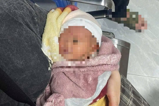 Bé gái mới sinh bị bỏ rơi ở cổng chùa