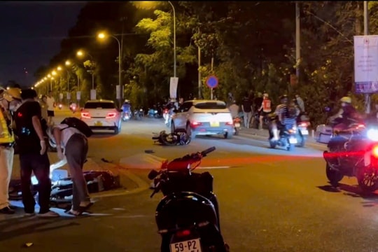 Hai xe máy va chạm, 1 thiếu niên tử vong