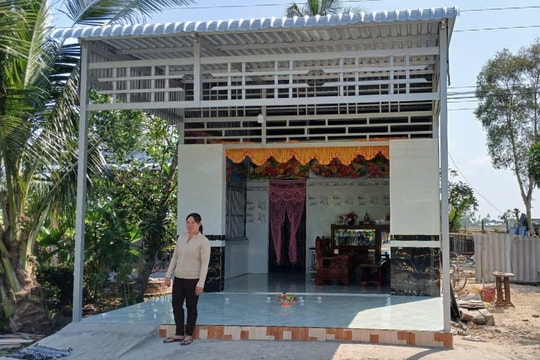 Đảng viên đi đầu trong chương trình xóa nhà tạm, nhà dột nát