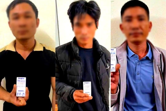 Nhóm đối tượng sử dụng ma túy tại lán trại