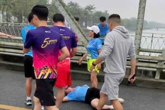 Người phụ nữ tử vong khi tham gia giải chạy ở Huế