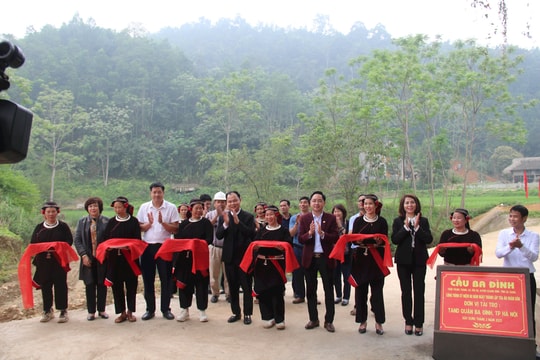 TAND quận Ba Đình với hành trình tri ân và lan tỏa yêu thương nơi địa đầu Tổ quốc